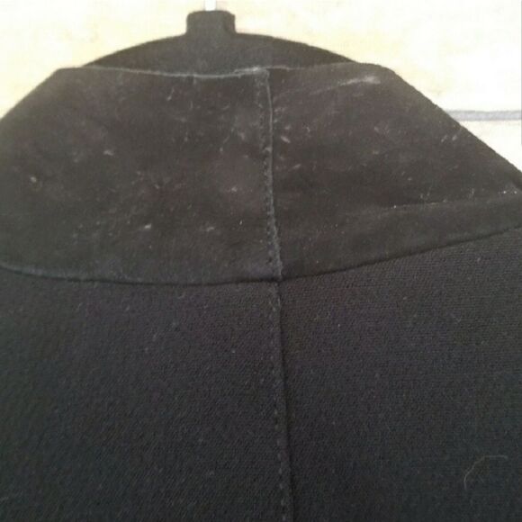 Bernardo Waterfall Leather Suede Jacket Plus Size 3X - Picture 6 of 6